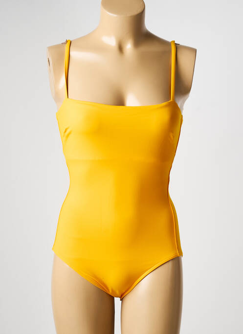 Maillot de bain 1 pièce jaune IODUS femme