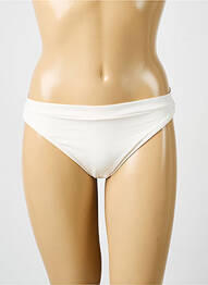 Bas de maillot de bain tissage satiné culotte beige IODUS femme
