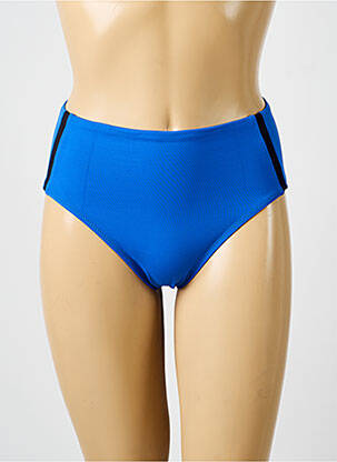 Bas de maillot de bain stretch culotte bleu IODUS femme