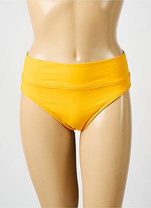 Bas de maillot de bain stretch culotte jaune IODUS femme