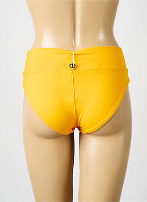 Bas de maillot de bain stretch culotte jaune IODUS femme