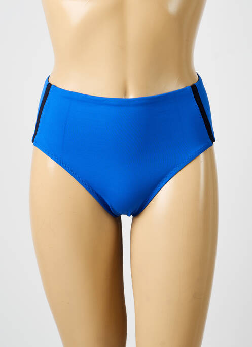 Bas de maillot de bain stretch culotte bleu IODUS femme