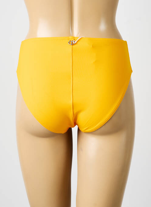 Bas de maillot de bain stretch culotte jaune IODUS femme