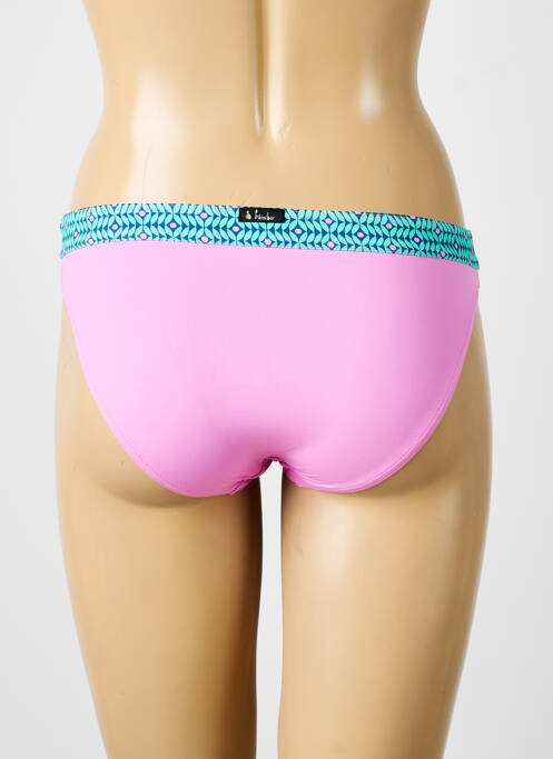 Bas de maillot de bain rose BIKINI BAR femme