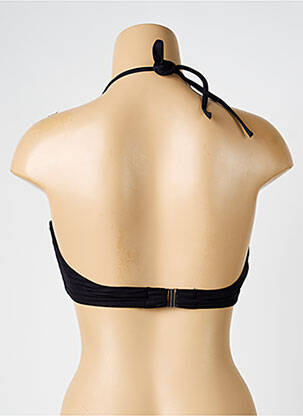Haut de maillot de bain stretch haut soutien-gorge balconnet bleu fonce IODUS femme