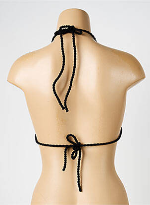 Haut de maillot de bain stretch haut soutien-gorge avec mousse de rembourrage amovible marron IODUS femme