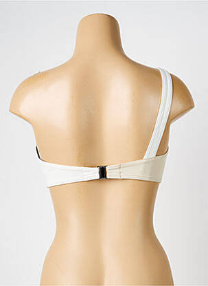 Haut de maillot de bain stretch haut bandeau beige IODUS femme