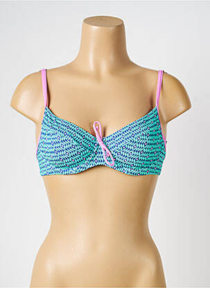 Haut de maillot de bain stretch haut soutien-gorge balconnet vert BIKINI BAR femme