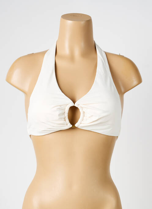 Haut de maillot de bain beige IODUS femme