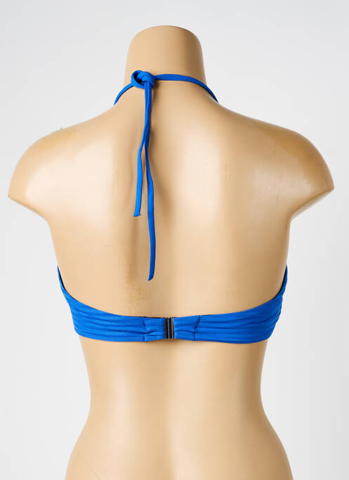 Haut de maillot de bain bleu IODUS femme