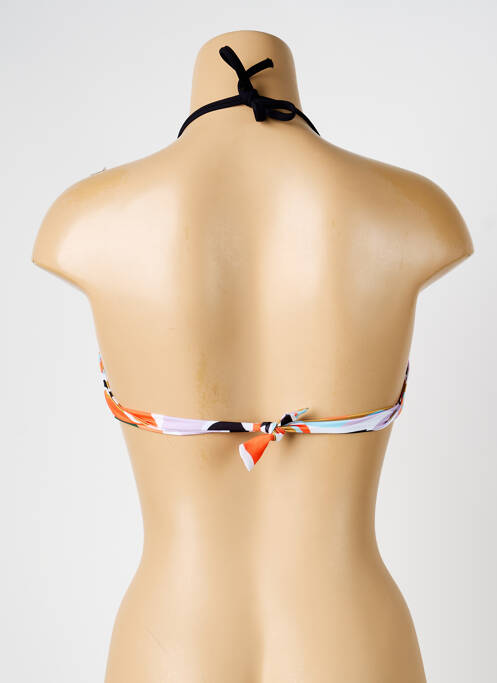 Haut de maillot de bain orange BIKINI BAR femme