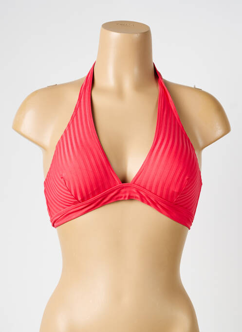 Haut de maillot de bain rouge IODUS femme