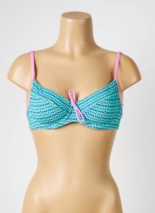 Haut de maillot de bain vert BIKINI BAR femme