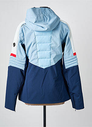 Parka fermeture zippée sur le devant a capuche bleu ZIENER femme