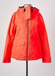 Parka manches longues a capuche orange ZIENER femme