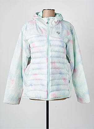 Doudoune poches a capuche bleu ZIENER femme