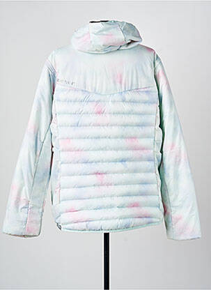 Doudoune poches a capuche bleu ZIENER femme