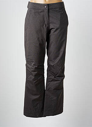 Pantalon droit taille normale taille normale gris ZIENER femme