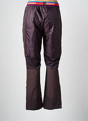 Pantalon droit taille élastique taille normale gris ZIENER femme