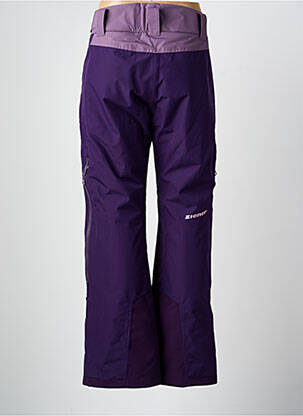 Pantalon droit taille normale taille normale violet ZIENER femme
