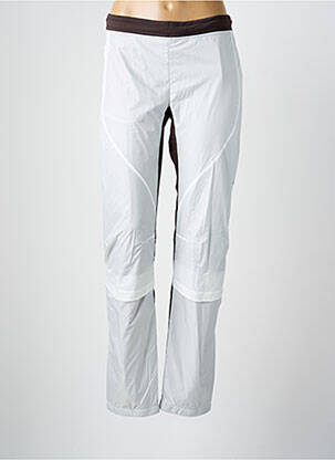 Pantalon slim taille élastique taille normale blanc ZIENER femme