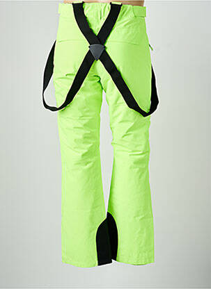 Pantalon droit effet matière satinée taille ajustable jaune ZIENER enfant