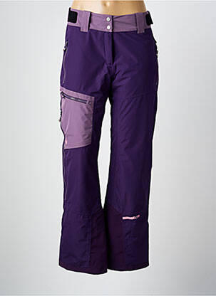 Pantalon droit violet ZIENER femme