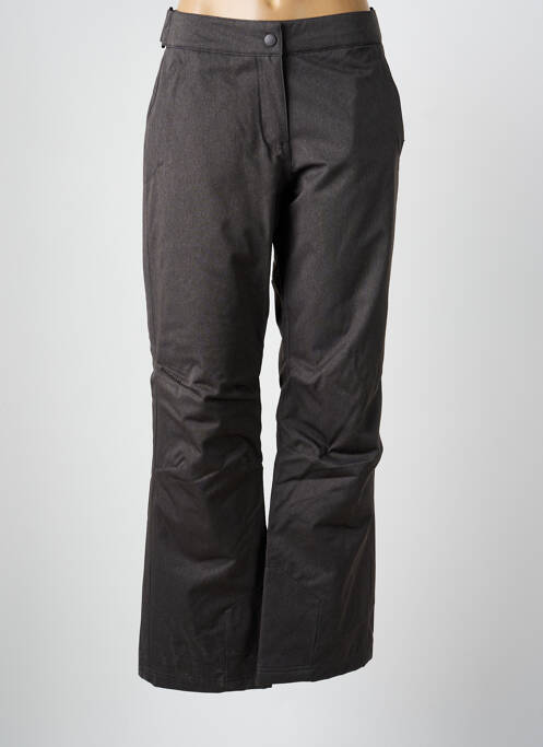 Pantalon droit taille normale taille normale gris ZIENER femme