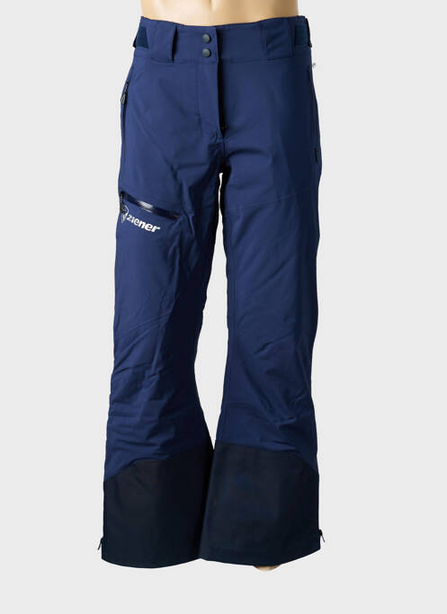 Pantalon droit bleu ZIENER femme