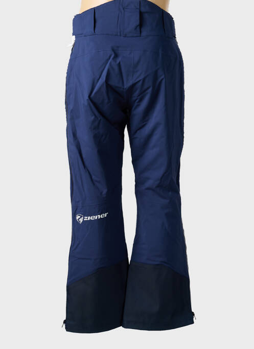 Pantalon droit bleu ZIENER femme