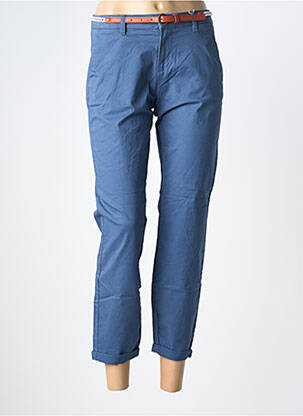 Pantalon 7/8 poches bleu ONLY femme