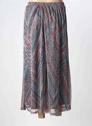 Jupe longue imprimé fantaisie bleu ONLY femme