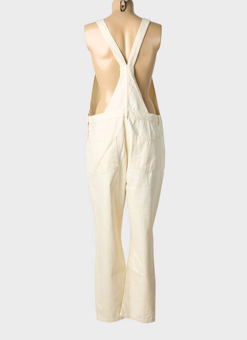Salopette coupe droite fines bretelles beige ONLY femme