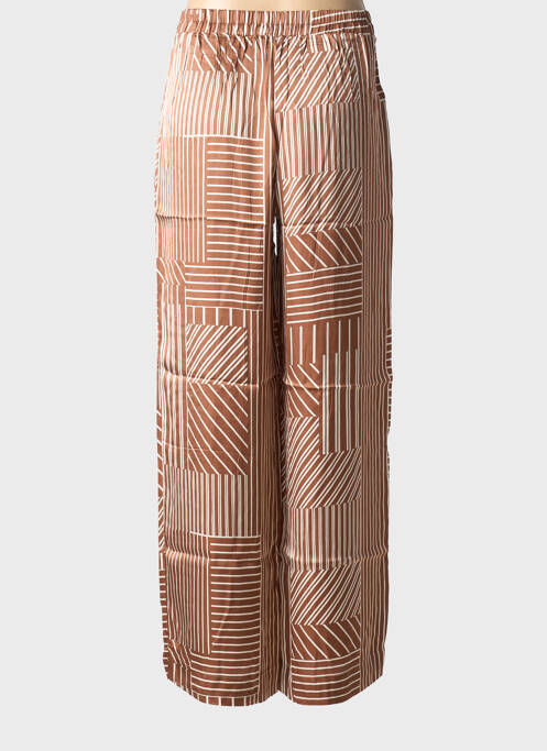 Pantalon droit marron GRACE & MILA femme
