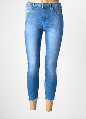Jeans coupe slim stretch taille normale bleu ONLY femme