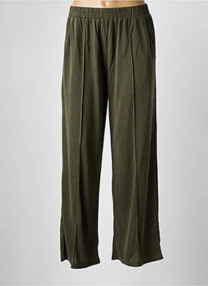 Pantalon droit stretch taille normale vert GRACE & MILA femme