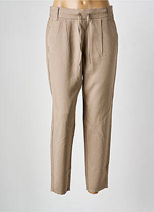 Pantalon chino taille normale taille normale gris ONLY femme