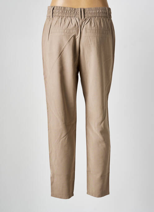 Pantalon chino taille normale taille normale gris ONLY femme