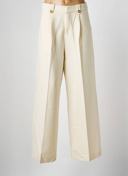 Pantalon chino beige GRACE & MILA femme