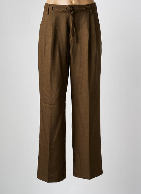 Pantalon droit marron ONLY femme