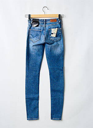 Jeans coupe slim tissage brut taille normale bleu ONLY femme