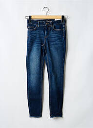 Jeans coupe slim tissage brut taille normale bleu ONLY femme