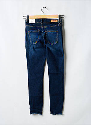 Jeans coupe slim tissage brut taille normale bleu ONLY femme