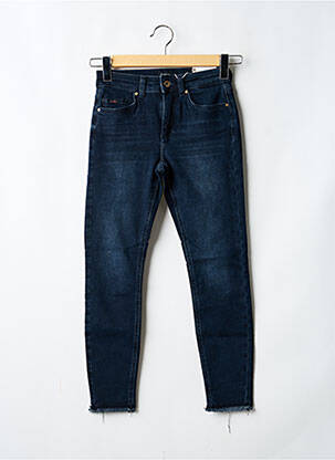Jeans coupe slim tissage brut taille normale bleu ONLY femme