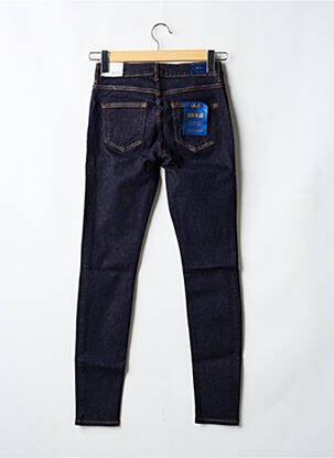 Jeans coupe slim tissage brut taille normale bleu ONLY femme
