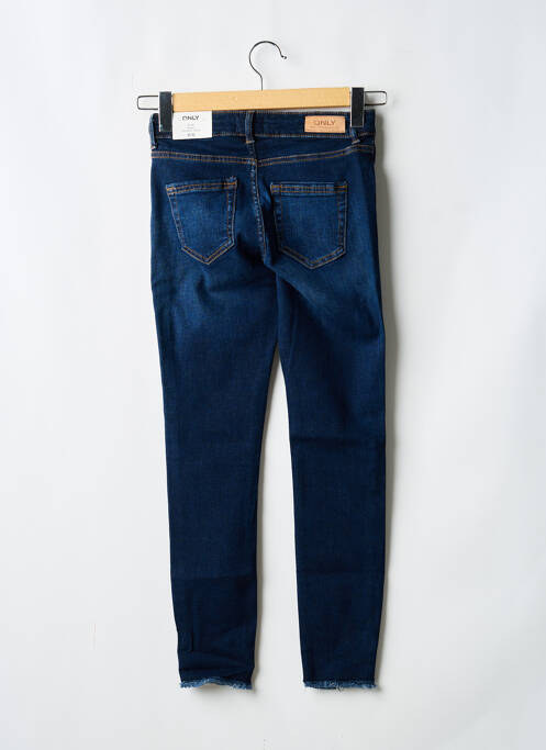 Jeans coupe slim tissage brut taille normale bleu ONLY femme