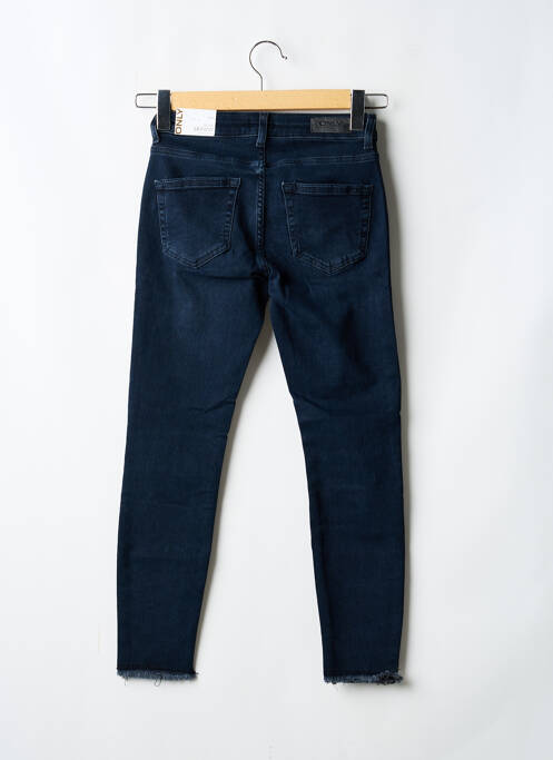 Jeans coupe slim tissage brut taille normale bleu ONLY femme