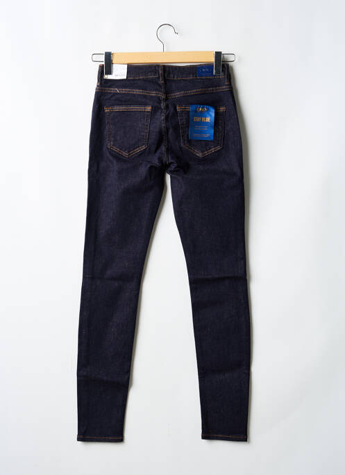 Jeans coupe slim tissage brut taille normale bleu ONLY femme