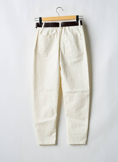 Pantalon slim taille normale taille normale beige PLEASE femme