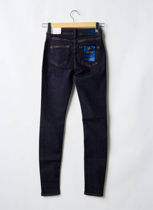 Jeans coupe slim noir ONLY femme